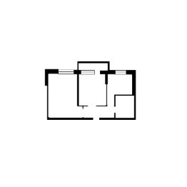 2-комн.кв., 43 м², этаж 2