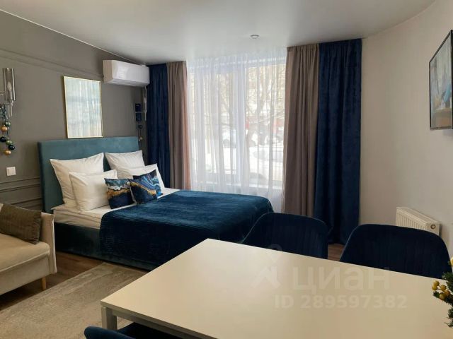 Студия, 27 м², 1/6 этаж