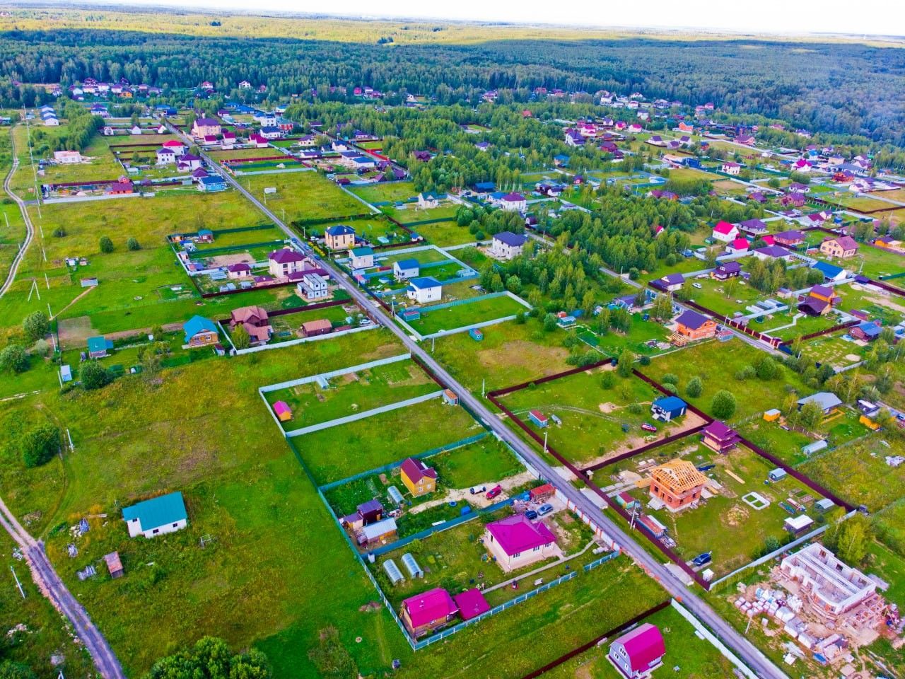 Купить земельный участок в деревне Алексеевка Московской области, продажа  земельных участков - база объявлений Циан. Найдено 10 объявлений