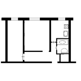 2-комн.кв., 41 м², этаж 5