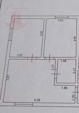 2-комн.кв., 49 м², этаж 1