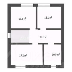 1-этаж. дом 150 м²