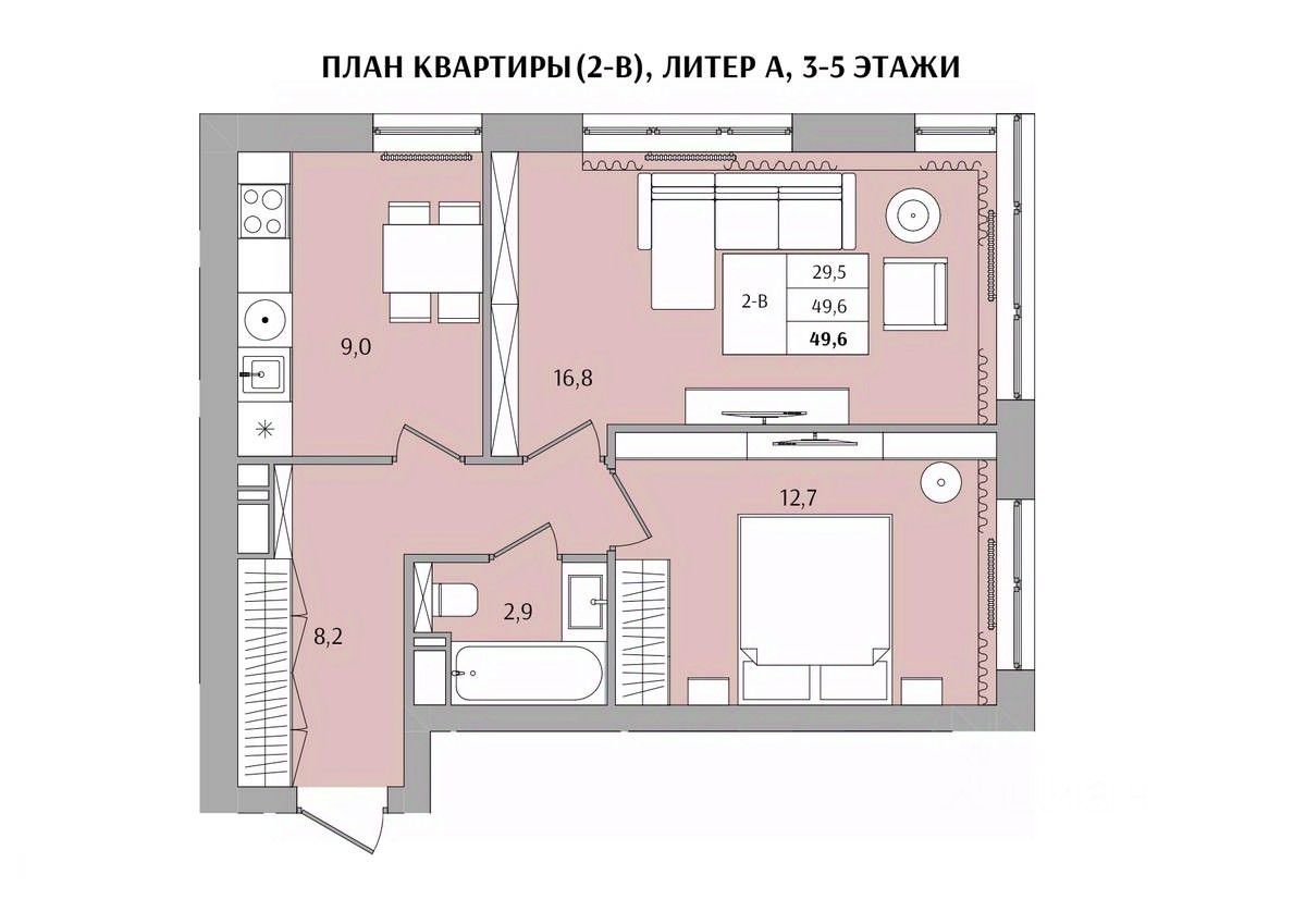 Купить 2-комнатную квартиру на 4 этаже в микрорайоне 15-й квартал в городе Нижний  Новгород. Найдено 6 объявлений.