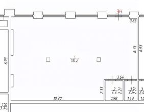 своб. назнач. 124 м², этаж 1