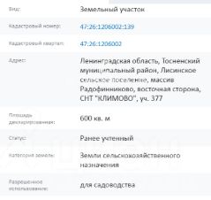 участок 6.0 сот.