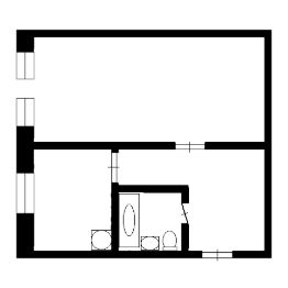 1-комн.кв., 33 м², этаж 4