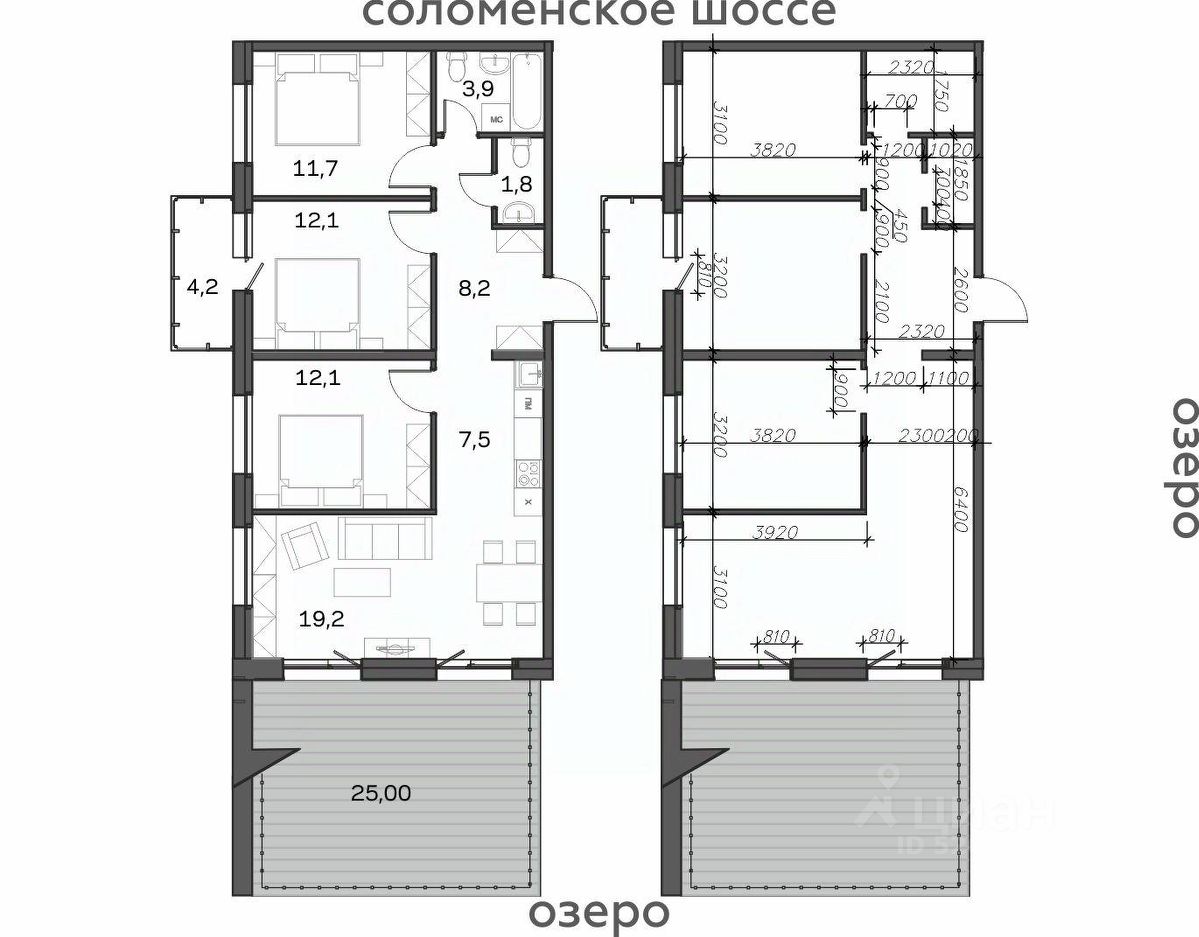 Купить 4-комнатную квартиру в микрорайоне Талоярви в территории Вороний  Наволок, продажа четырехкомнатных квартир во вторичке и первичке на Циан.  Найдено 3 объявления