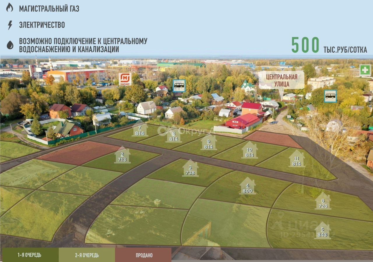 Купить земельный участок в городском поселении Электроугли Московской  области, продажа земельных участков - база объявлений Циан. Найдено 5  объявлений