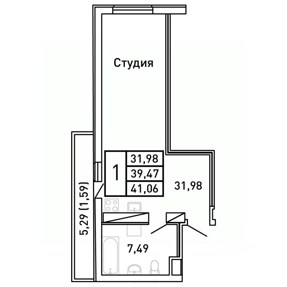 Купить квартиру-студию рядом с метро Алабинская, продажа квартир-студий во  вторичке и первичке на Циан. Найдено 53 объявления