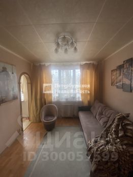 2-комн.кв., 44 м², этаж 1