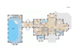 2-этаж. дом 1700 м²