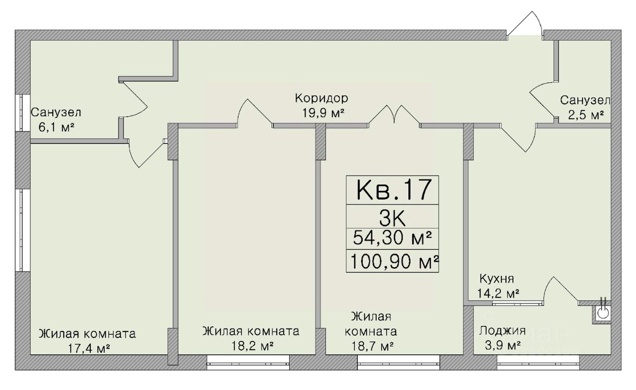 Купить квартиру на улице Горького в городе Рязань, продажа квартир во  вторичке и первичке на Циан. Найдено 30 объявлений