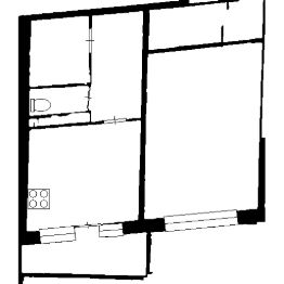 1-комн.кв., 44 м², этаж 5