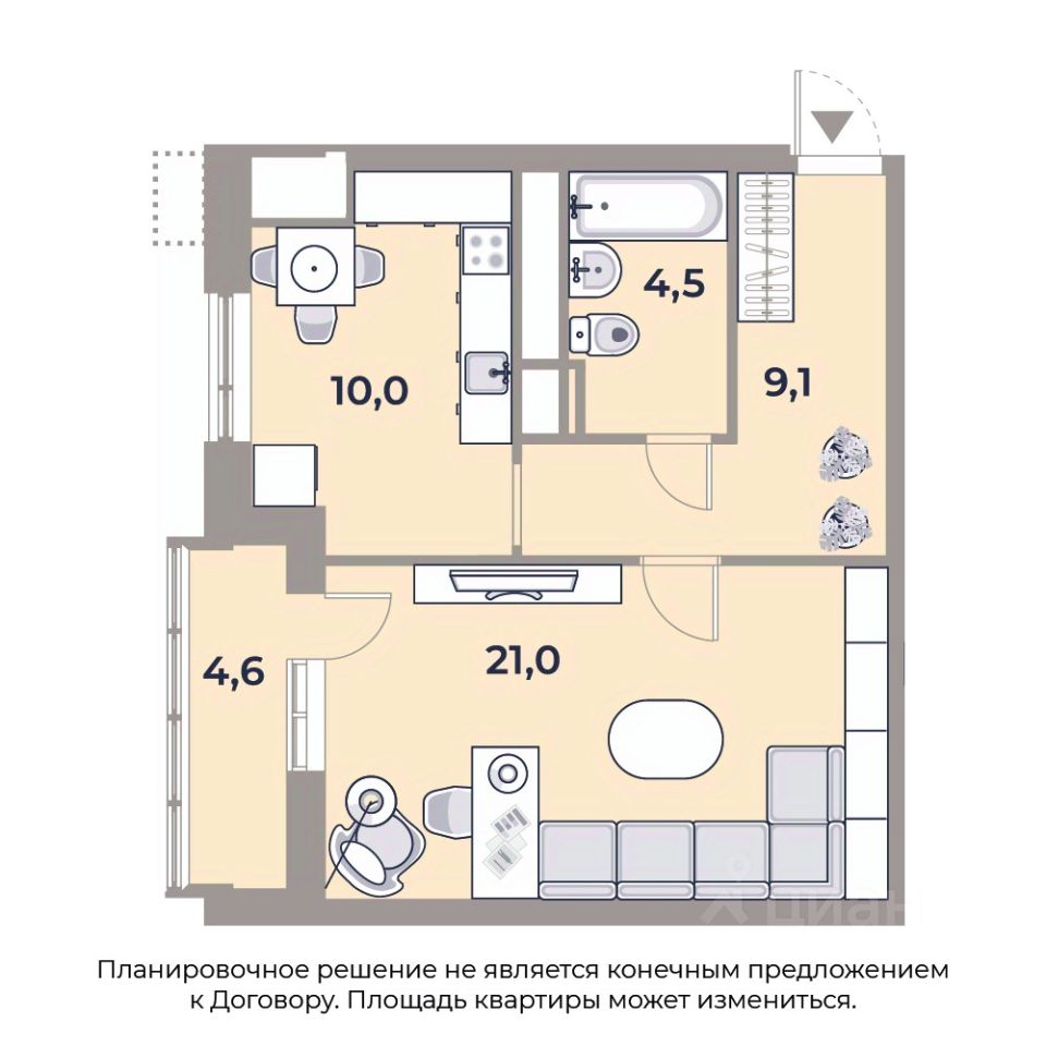 Купить квартиру на улице Автозаводская дом 23С120 в Москве, продажа жилой  недвижимости на Циан. Найдено 24 объявления