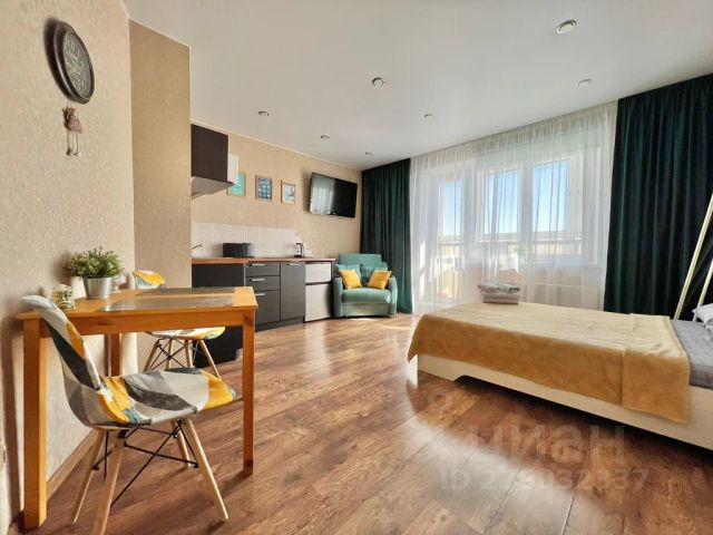 Студия, 33 м², 8/19 этаж