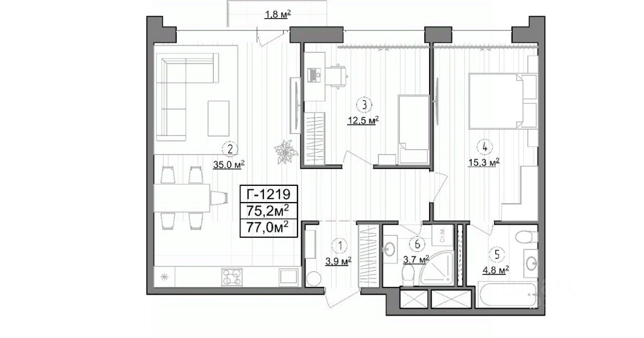 Купить 2-комнатную квартиру рядом с метро Новоясеневская, продажа  двухкомнатных квартир во вторичке и первичке на Циан. Найдено 123 объявления