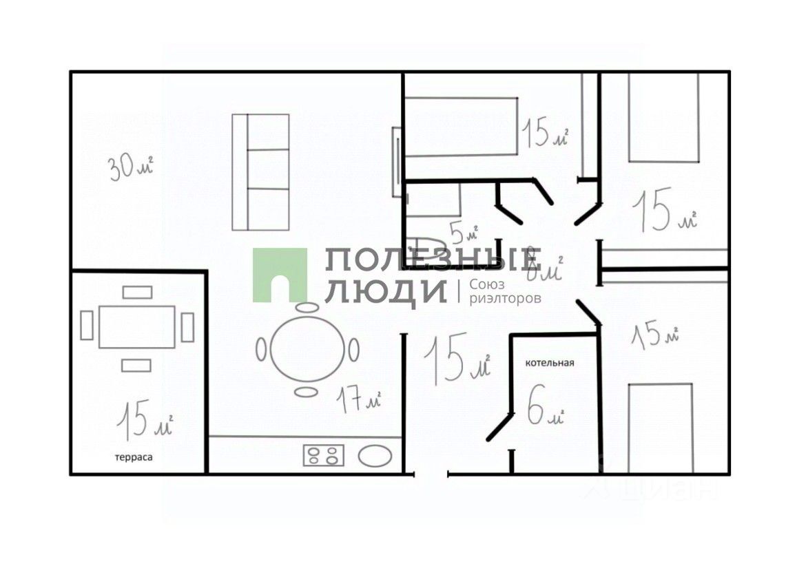 Продажа дома 10,5сот. ул. Хвойная, Кировская область, Слободской район,  Шиховское с/пос, Суворовы деревня - база ЦИАН, объявление 295756540