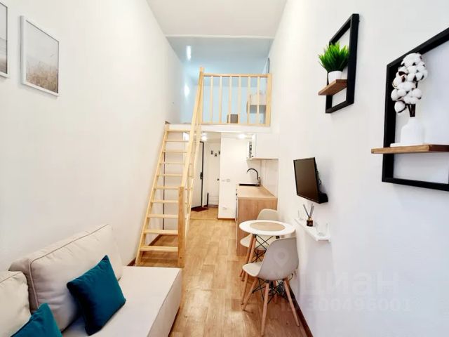 Студия, 14 м², 1/4 этаж