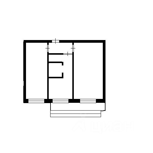 Продается2-комн.квартира,49,5м²