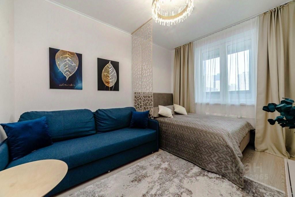 Аренда однокомнатной квартиры 35м² ул. Просторная, 12, Московская ...