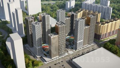 3-комн.кв., 84 м², этаж 24