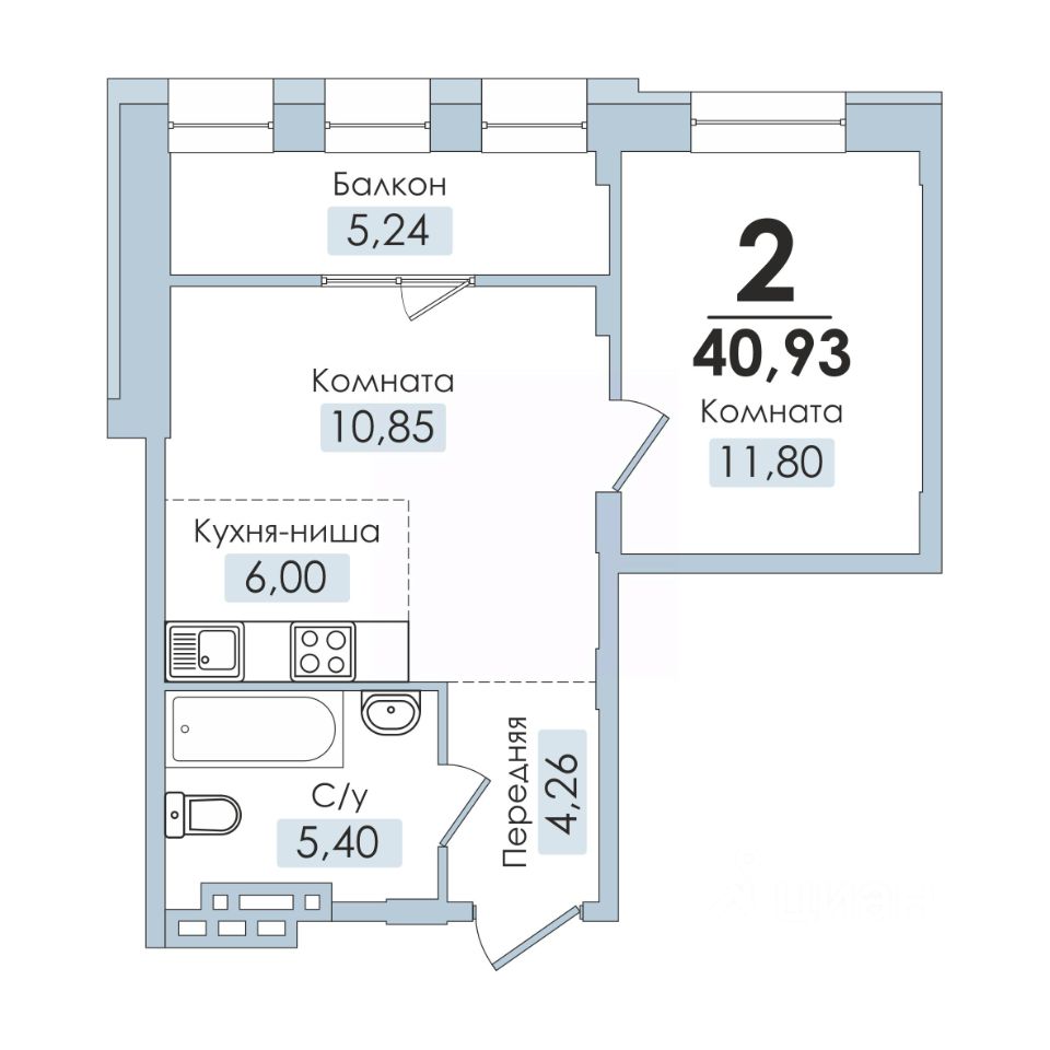 Купить 2-комнатную квартиру в районе Тракторозаводский в городе Челябинск,  продажа двухкомнатных квартир во вторичке и первичке на Циан. Найдено 280  объявлений