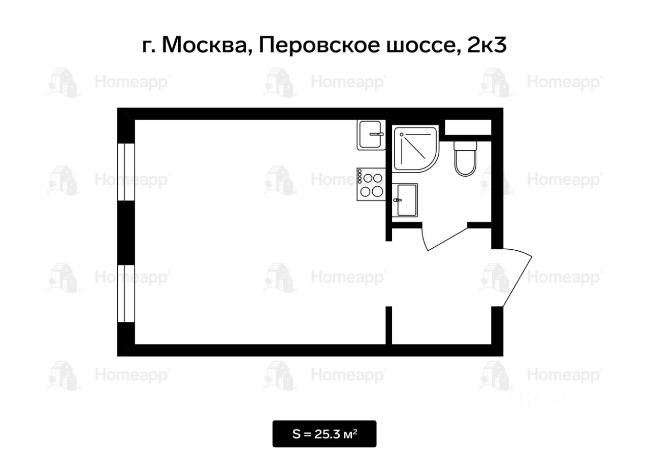 Купить квартиру-студию на шоссе Перовское в Москве, продажа квартир-студий  во вторичке и первичке на Циан. Найдено 9 объявлений