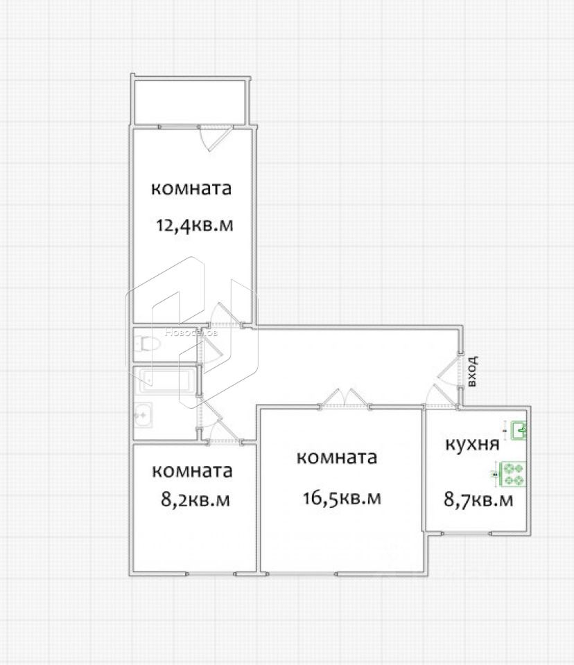 Купить 3-комнатную квартиру в Рузаевке, продажа трехкомнатных квартир во  вторичке и первичке на Циан. Найдено 39 объявлений