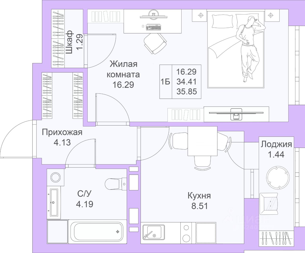 Купить 1-комнатную квартиру в ЖК Светлая долина в Казани от застройщика,  официальный сайт жилого комплекса Светлая долина, цены на квартиры,  планировки. Найдено 94 объявления.