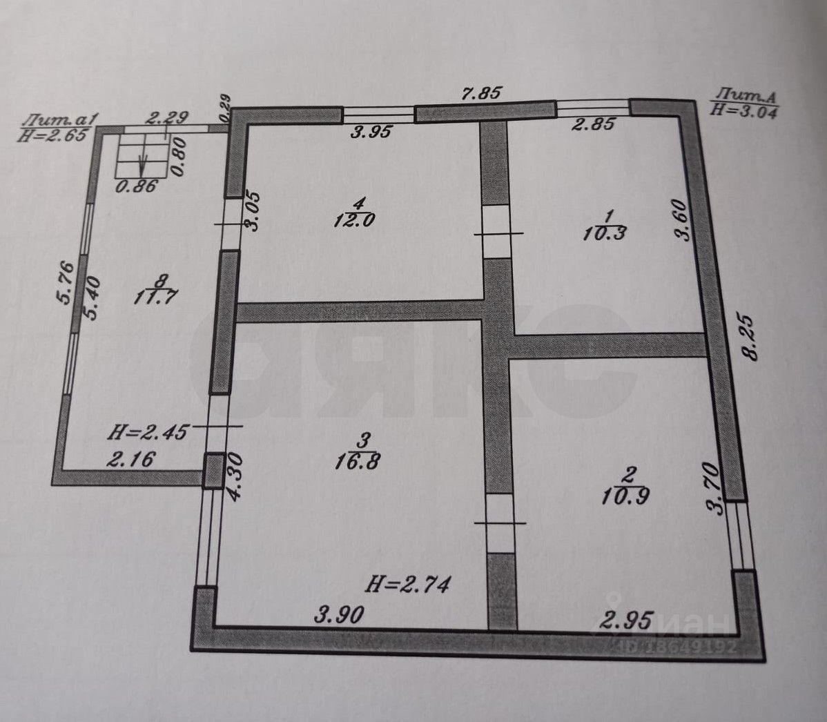 Продажа дома 4,2сот. Заводская ул., Анапа, Краснодарский край, Анапский  район - база ЦИАН, объявление 300775903