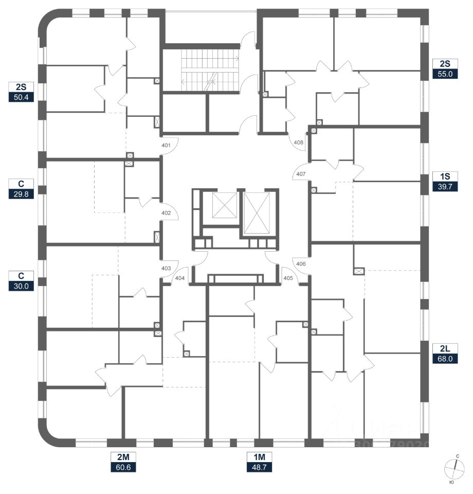 Продаю квартиру-студию 29,8м² Электрозаводская ул., 60, Москва, м.  Преображенская площадь - база ЦИАН, объявление 300879020