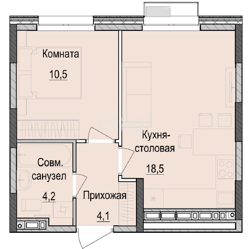 Дешевые 1-комнатные квартиры в новостройках в Казани, недорогие новостройки  (на карте). Найдено 229 объявлений.