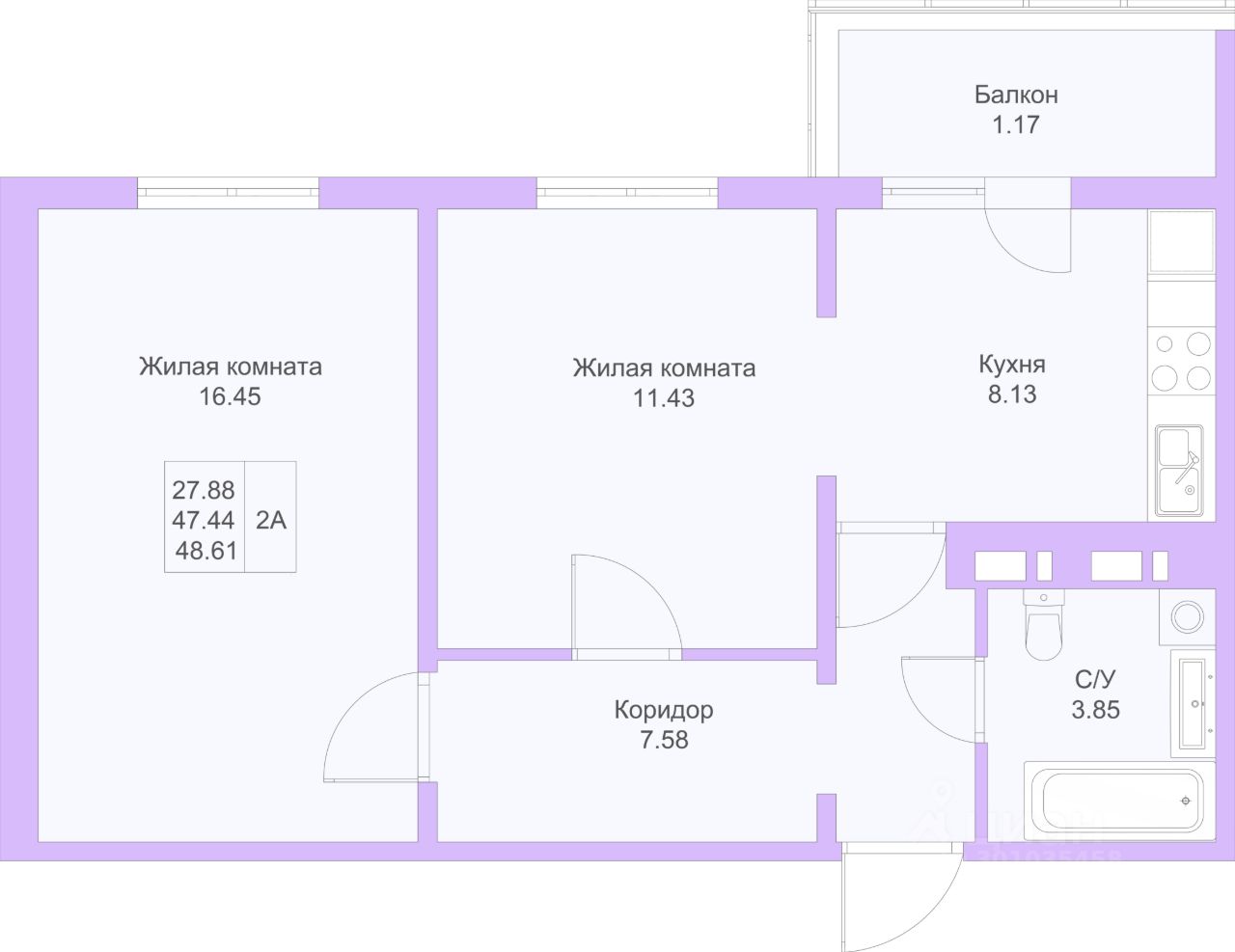 Купить квартиру в Казани, продажа квартир во вторичке и первичке на Циан.  Найдено 15 101 объявление