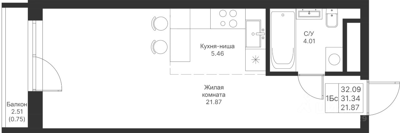 Новостройка, р-н Советский, Казань