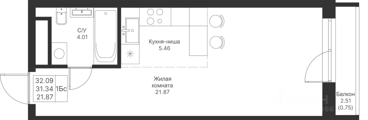 Новостройка, р-н Советский, Казань