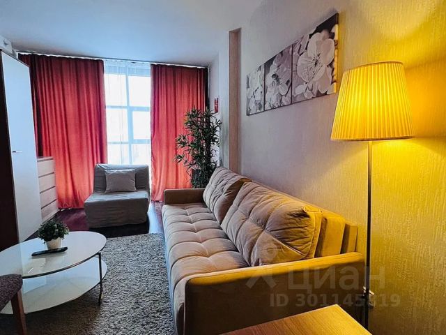 Студия, 30 м², 16/17 этаж