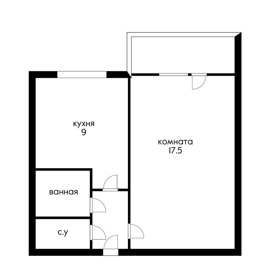 Купить однокомнатную квартиру 33м² наб. Рождественская, 33, Краснодар,  Краснодарский край, Юбилейный микрорайон - база ЦИАН, объявление 301255452