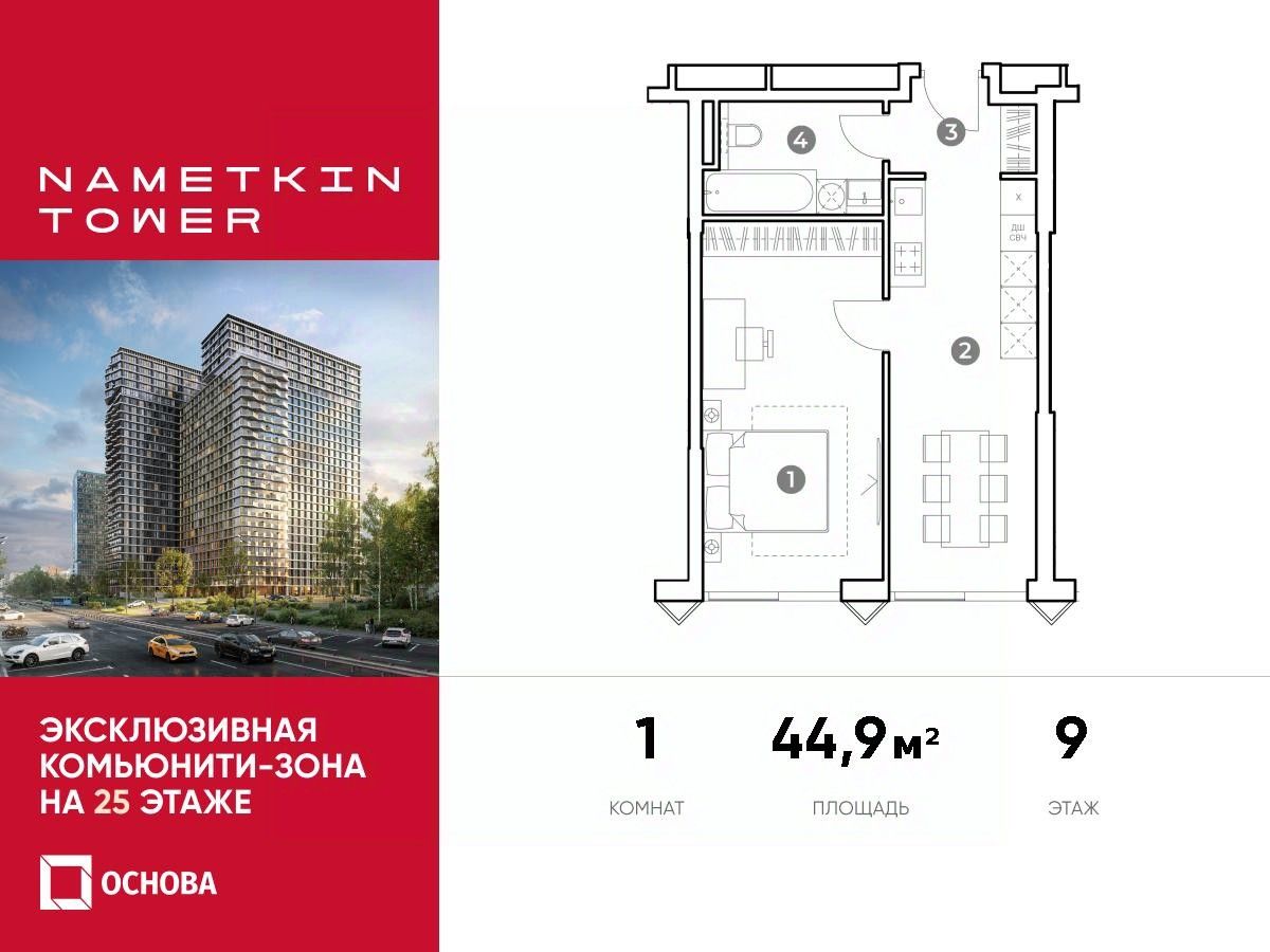 Купить евродвушку в новостройке рядом с метро Новые Черёмушки, продажа  квартир евродвушек рядом с метро Новые Черёмушки. Найдено 42 объявления.