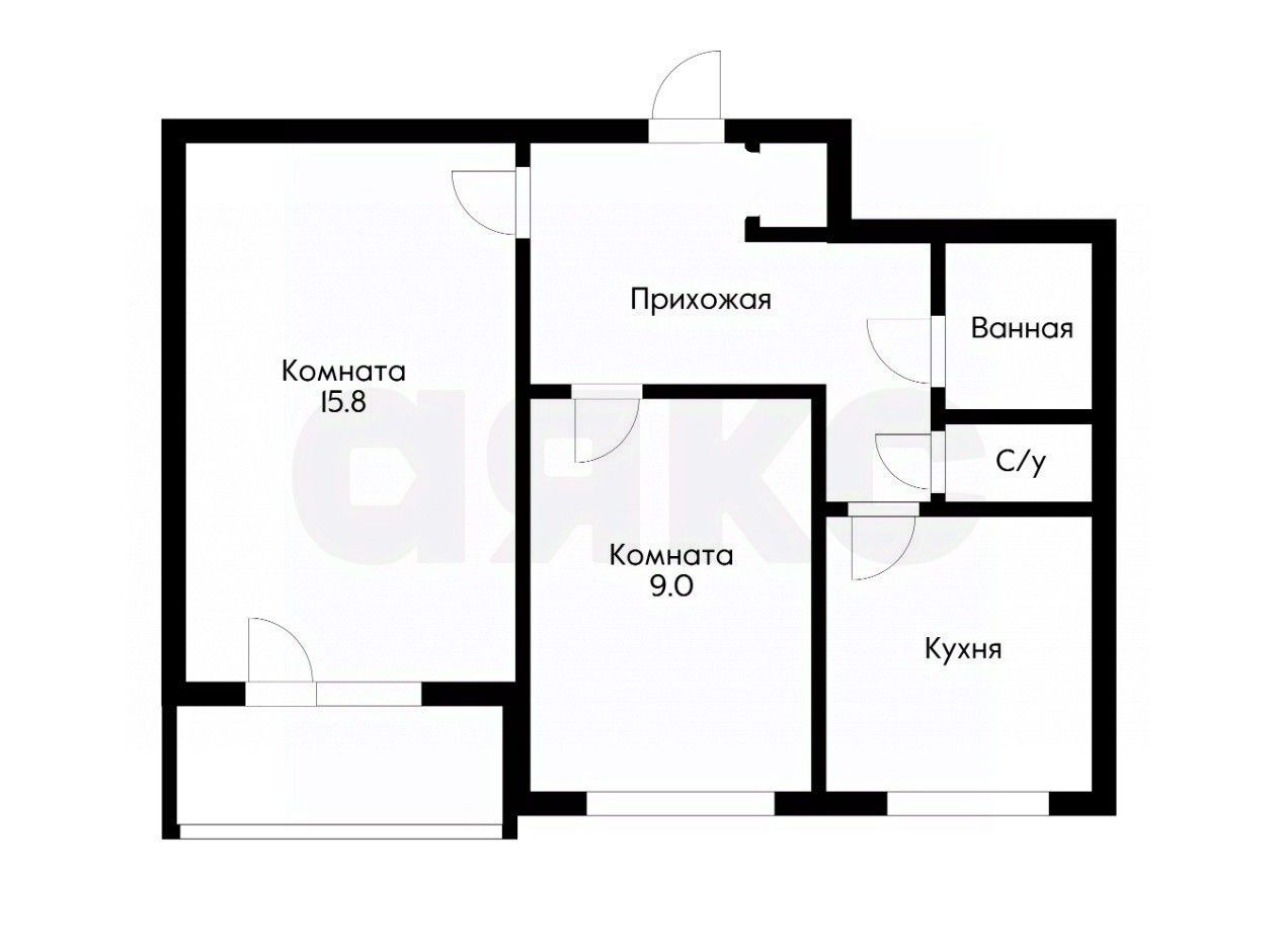 Купить 2-комнатную квартиру вторичка на улице Свободы в Москве, продажа  2-комнатных квартир на вторичном рынке. Найдено 48 объявлений.