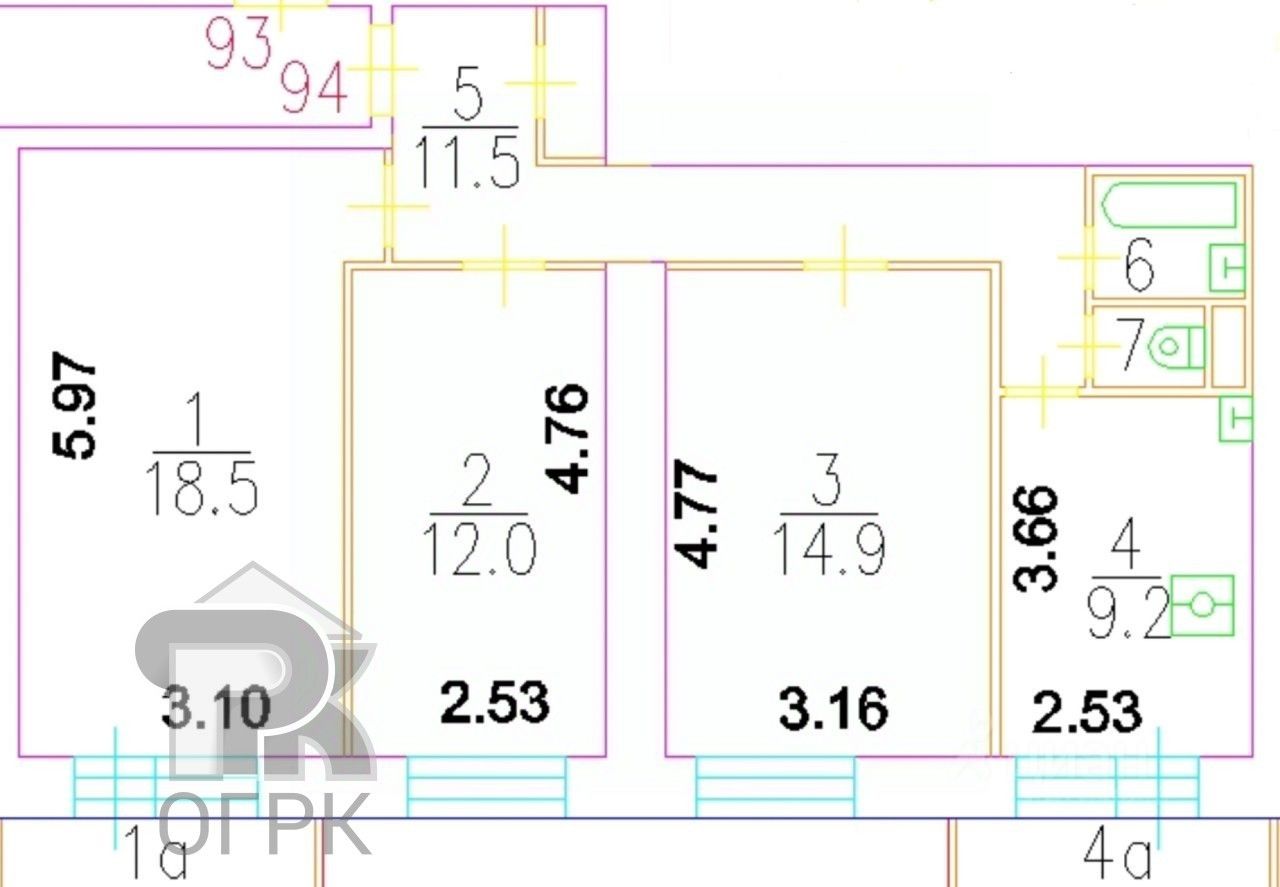 Купить 3-комнатную квартиру на улице Образцова в Москве, продажа  трехкомнатных квартир во вторичке и первичке на Циан. Найдено 3 объявления