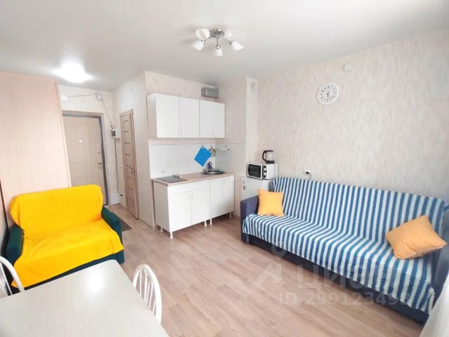 Студия, 22 м², 9/9 этаж