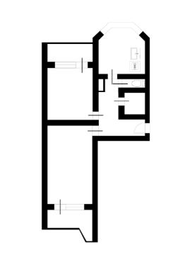 2-комн.кв., 65 м², этаж 9
