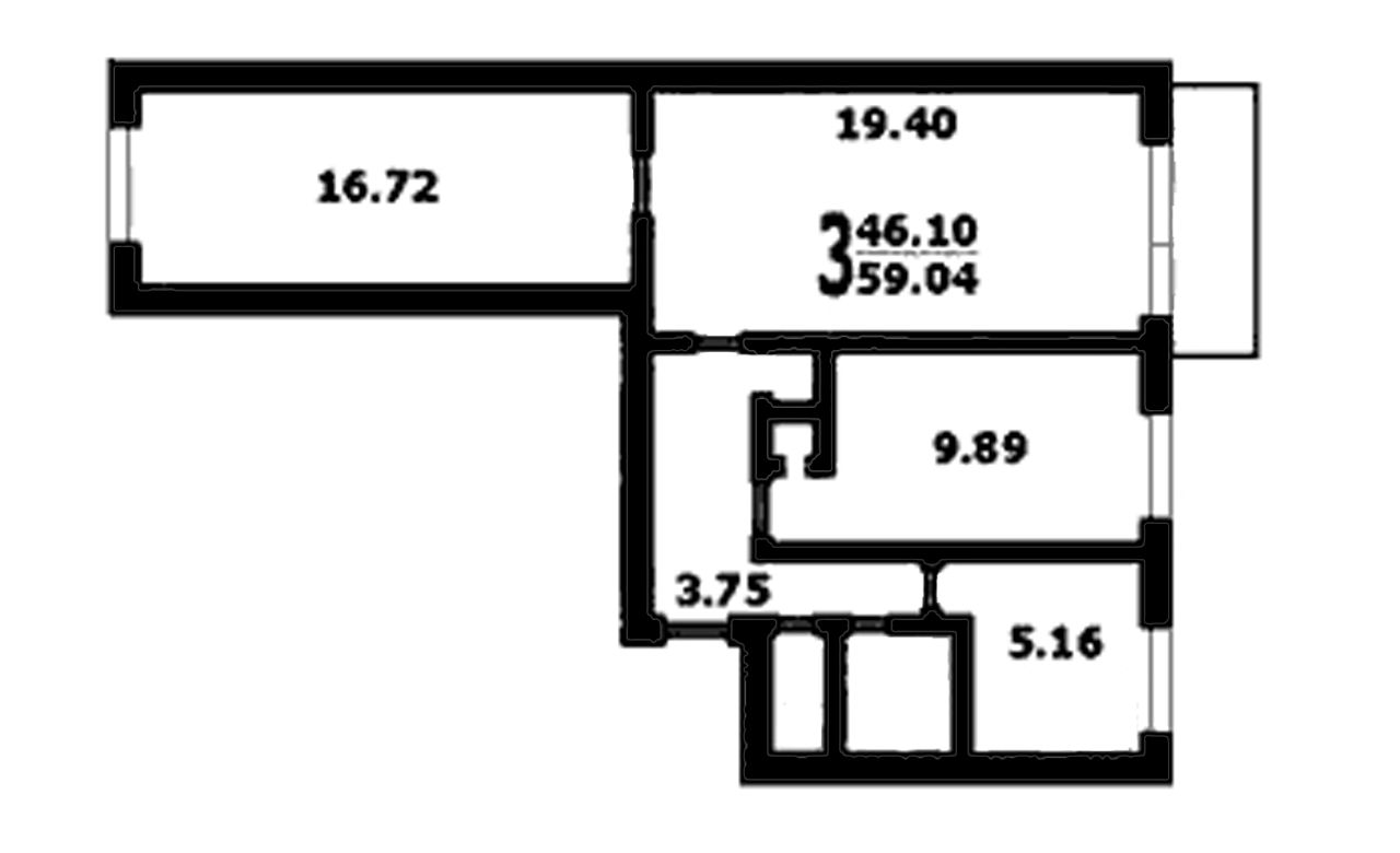 Купить 3-комнатную квартиру 60 кв.м. в Георгиевске, продажа 3-комнатных  квартир 60 м2. Найдено 2 объявления.