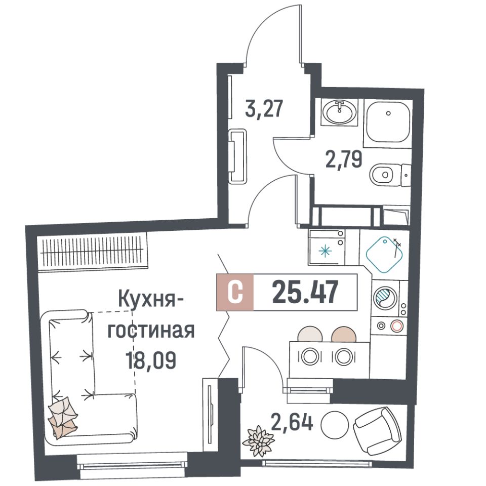Купить Квартиру В Мурино Домклик