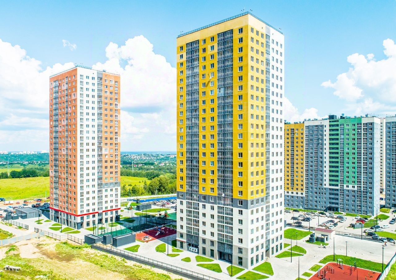 Купить квартиру-студию 26,5м² 50, Нижегородская область, Кстовский  муниципальный округ, Анкудиновка деревня, КМ Анкудиновский Парк жилой  комплекс, м. Горьковская - база ЦИАН, объявление 301526460