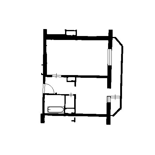Планировка этой квартиры по данным Циан