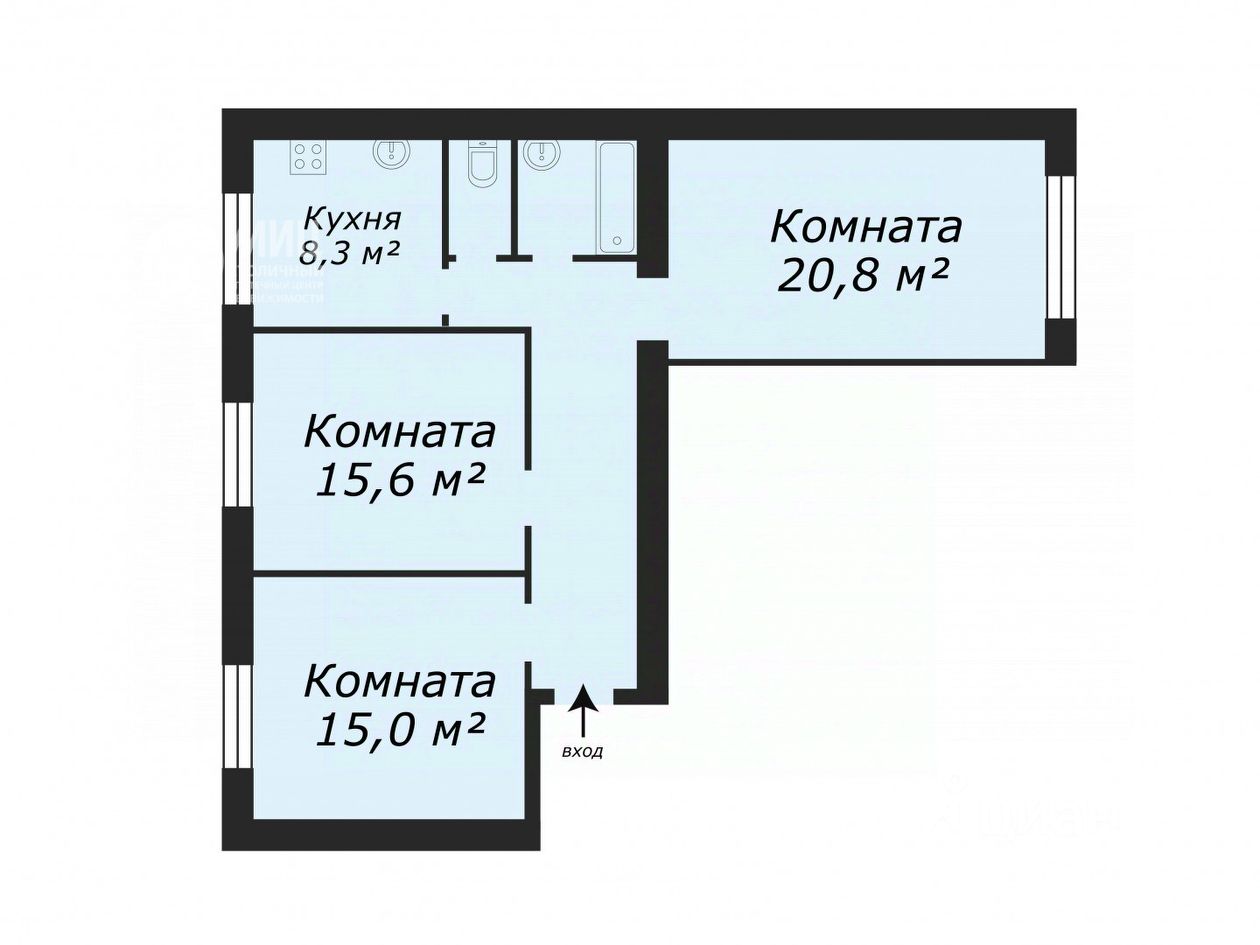 Купить квартиру на улице Зверинецкая в Москве, продажа квартир во вторичке  и первичке на Циан. Найдено 5 объявлений