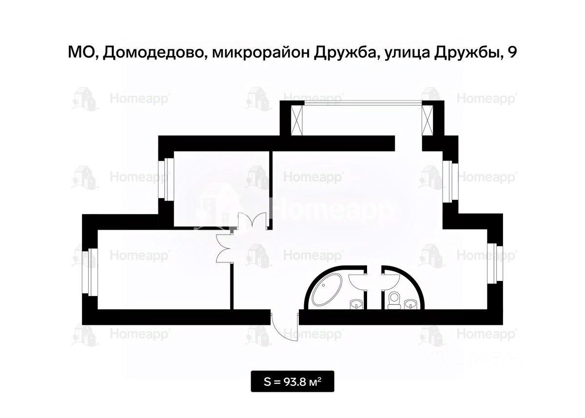 Купить квартиру на улице Дружбы в микрорайоне Дружба в микрорайоне  Западный, продажа квартир во вторичке и первичке на Циан. Найдено 10  объявлений