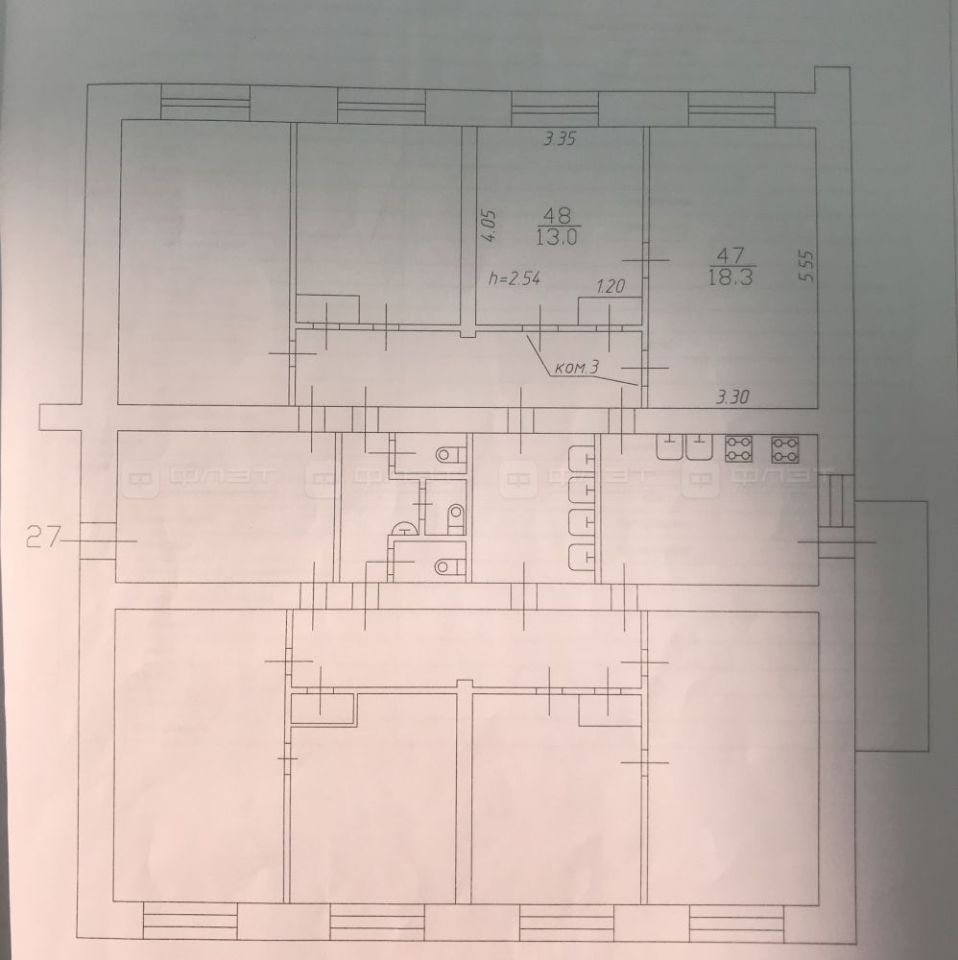 Продажа комнаты 13м² ул. Братьев Касимовых, 22/7, Казань, Татарстан респ.,  м. Горки - база ЦИАН, объявление 301725973