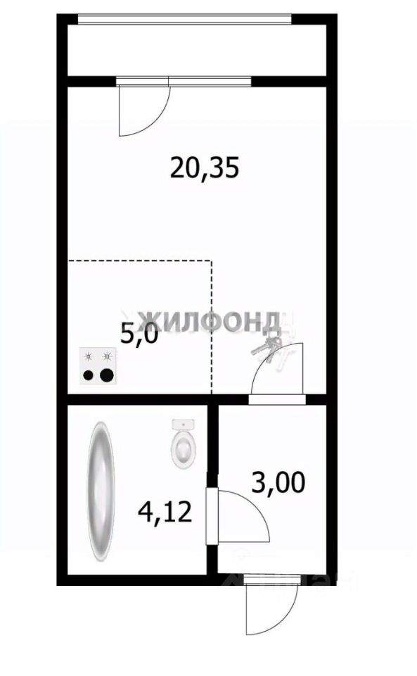 ПродажаоднокомнатныхквартирвжилмассивеПлющихинскийвгородеНовосибирск